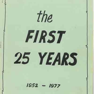 Booklet of 1952-1977 Graduates from Liberty Center High School (25 Years)