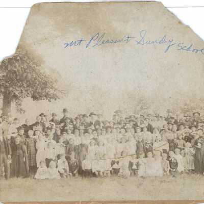 Mt. Pleasant Sunday School in North East Ohio pre 1900