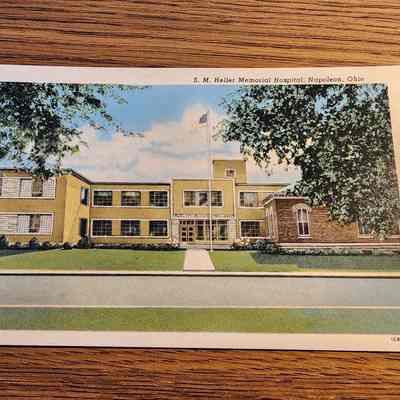 SM Heller Hospital Postcard