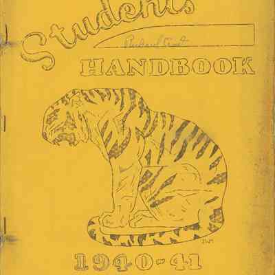 Liberty Center High School 1940-41 Student Handbook