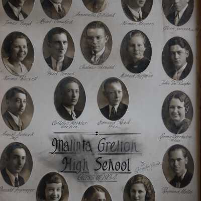 Malinta Grelton High School Class of 1934