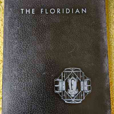 1958 Floridian Florida HS Yearbook