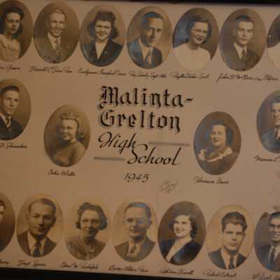 Malinta - Grelton Composite Class Photo 1945