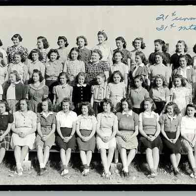 FHA (Future Homemakers of America) Chapter, circa 1941