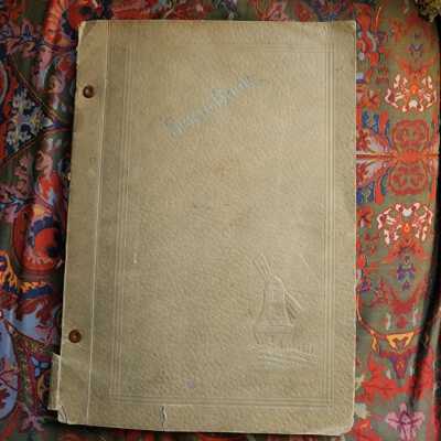 1929 Esther Benien's ScrapBook, Notes, Autgraphs, Memories