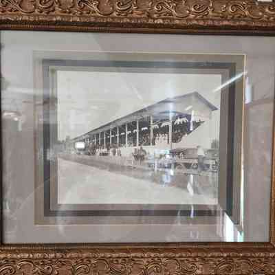 Henry County Fairgrounds, Grand Stand Framed Photograph