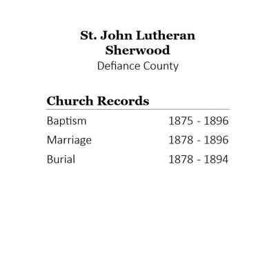 St John Luth - Sherwood