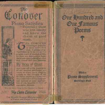Book "One Hundred and One Famous Poems"