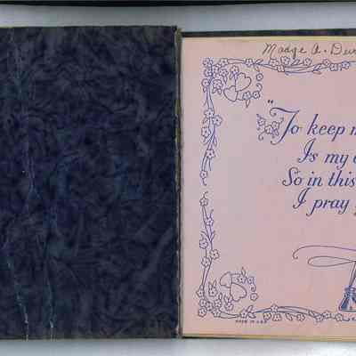1931 Autograph Book