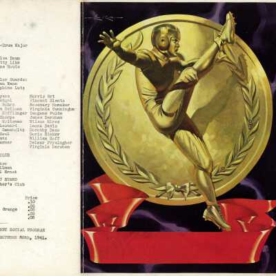 1941 Liberty Center Football Game Program