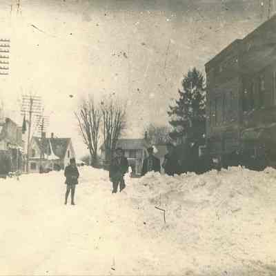 Great White Hurricane Blizzard of 1888 in Liberty Center