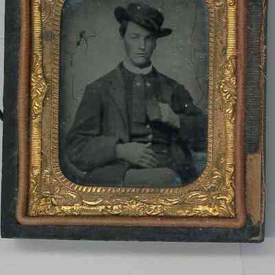 Photo of Unidentified Man in the Mohler/Follett Family