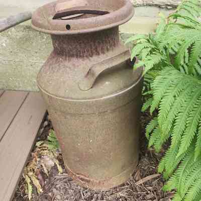 Hartman Dairy Milk Can