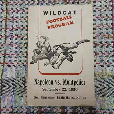 Napoleon High School Football vs Montpelier Program