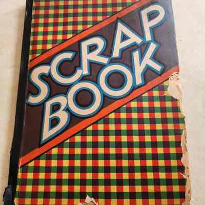 Scrapbook, World War II Era, News Clippings