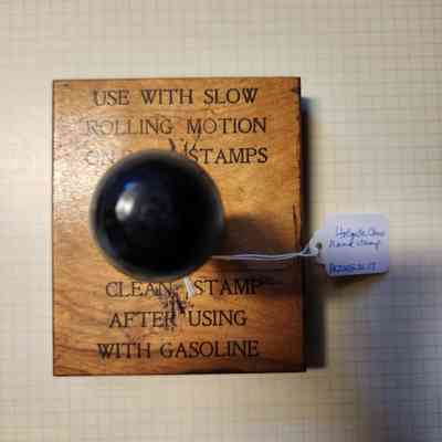 Holgate, Ohio Ink Hand Stamp