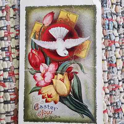 Easter Postcard, 20's sent to Elnora Hoff