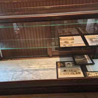 5' x 26" Oak & Glass Display Case