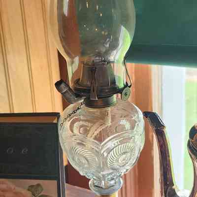 Antique Kerosene Lamp