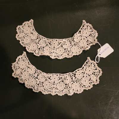2 PC Lace Collar, Cream Color