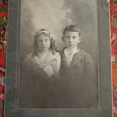 Frank & Angeline Musser, Gardner Photo
