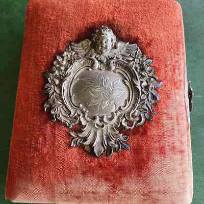 Victorian Velvet, Silver Angel Album, Cabinet Cards, Tintypes. From Donald Kinney Home, Owner, Sherman Kinney