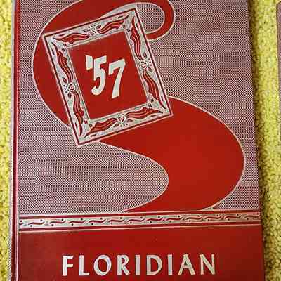 1957 Floridian Florida HS Yearbook