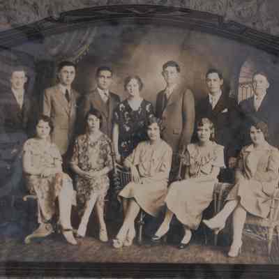 1931 Malinta - Grelton graduating class photo