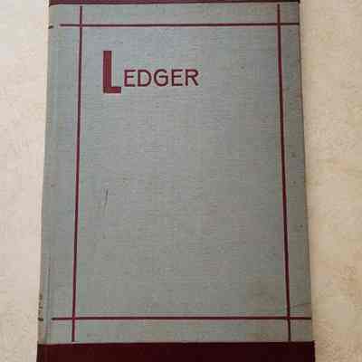 Hamler Corp Ledger, Few Pages, 1942+