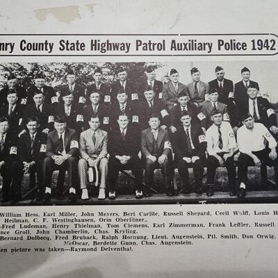 1942 Henry County State Highway patrol Auxiliary Police