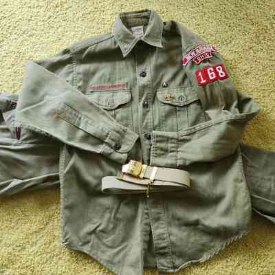1950's Boy Scouts of America Uniform, Troop 168, New Bavaria, Ohio
