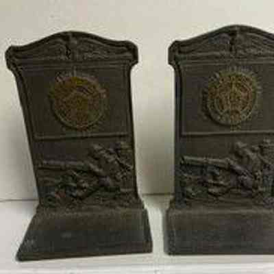 Set of American Legion Bookends