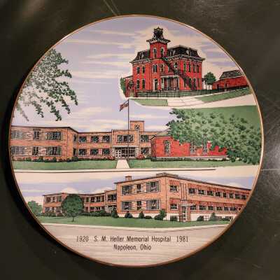 S.M.Heller Hospital Plate