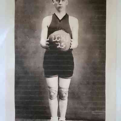 1925 James David Murray, LCHS Basketball Photo, copy