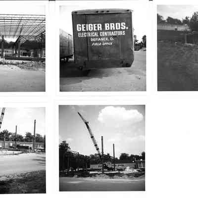 Construction Photos of the Liberty Center School -1973-75 (5 Photos)
