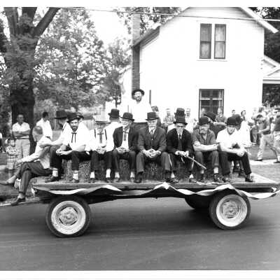 Liberty Center men who grew a beard for the 1960 Centennial Parade