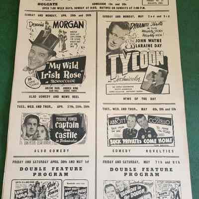 Holgate Palace Theatre Movie Flyer