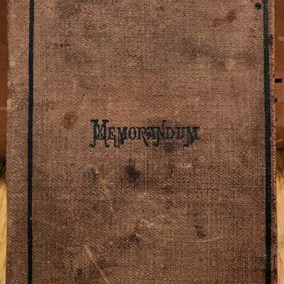 1900's Pocket Notebook, W.S. Gehrett owner