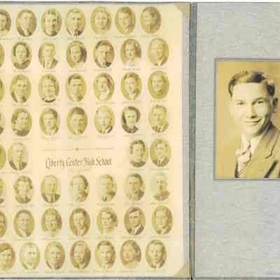 Composite of 1938 Graduates of Liberty Center High School