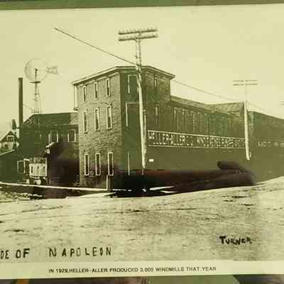 1900's Photo of Heller-Aller Building, Napoleon