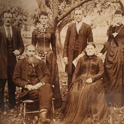 Joseph & Samantha Lowry (seated) Family
