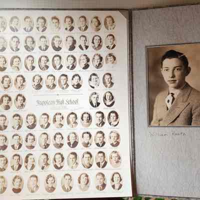 1938 NHS Class Composite & Individual Portrait: William Ruetz