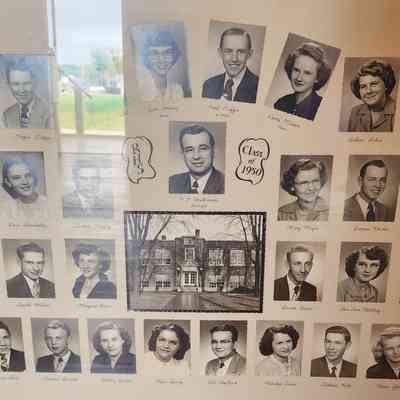 1950 Ridgeville High School Composite Photo