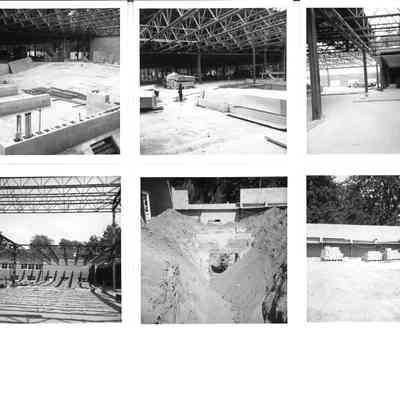 Construction Photos of the Liberty Center School - 1973-75 (6 Photos)