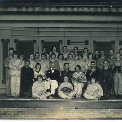 Photo of 1926 Liberty Center High School Operetta Cast