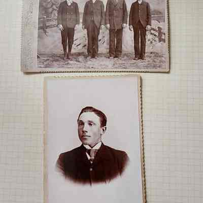 Gardner & Maynard Unmarked Cabinet Cards