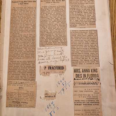 Lowery Newspaper Clippings