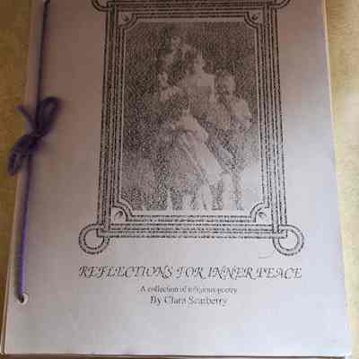 Self PUblished Book: "Reflections for Inner Peace", Clara Scarberry, Local Writer