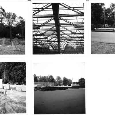 Construction Photos of the Liberty Center School - 1973-75 (5 Photos)