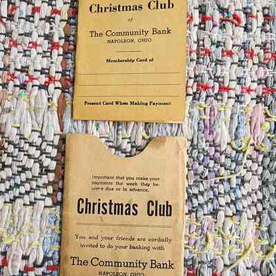 1940 Community Bank Christmas Club, Russell Patterson
